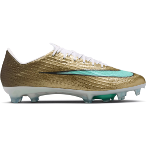 Nike Mercurial Superfly 11 Elite Kylian Mbappe FG Soccer Cleats, M12/W13.5, Gold/Green
