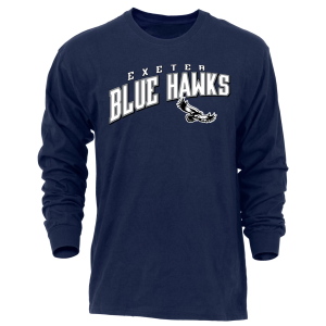 Ohiopyle Prints Ohiopyle Prints Adult Exeter High School Navy Flyball Long Sleeve Shirt, Men's, XL, Blue - $29.99 at DICK'S Sporting Goods