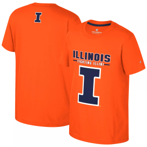 Colosseum Colosseum Boys' Illinois Fighting Illini Orange Winton T-Shirt, Medium - $28.00 at DICK'S Sporting Goods