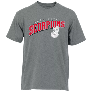 Ohiopyle Prints Ohiopyle Prints Adult Satellite High School Grey Flyball Ultimate T-Shirt, Men's, Medium, Gray - $24.99 at DICK'S Sporting Goods