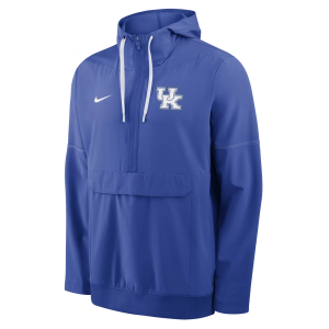Nike Adult Kentucky Wildcats Anorak Jacket, Men's, Small, Blue