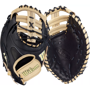 Wilson 12.5'' Jose Abreu A2000 Series First Base Mitt, Black/Blonde