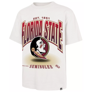 '47 Men's Florida State Seminoles Sandstone Team Flex Foundation T-Shirt, Small, Tan