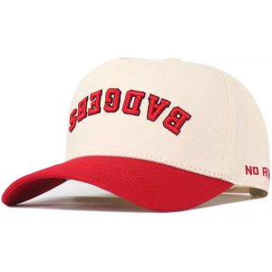 No Rivals No Rivals Adult Wisconsin Badgers Cream and Red Upside Down Snapback Adjustable Hat, Men's, White - $39.99 at DICK'S Sporting Goods
