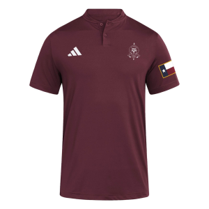 adidas Adult Texas A&M Aggies Honor and Support Polo, Men's, Small, Red