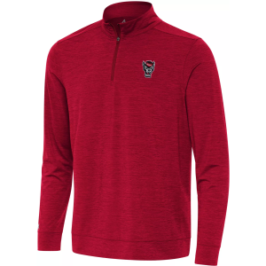 Antigua Antigua Men's NC State Wolfpack Bright Mock 1/4 Zip, XL, Red - $79.99 at DICK'S Sporting Goods