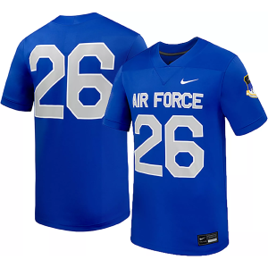 Nike Men's Air Force Falcons Royal Home Replica Football Jersey, Medium, Blue