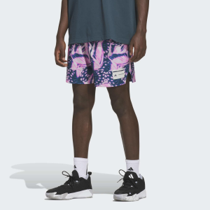adidas Men's Ryoko Rain Mesh Short, Large, Alumina/St Tropic Bloom
