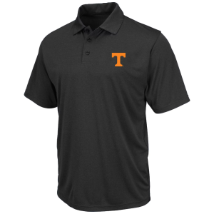 Champion Men's Tennessee Volunteers Black Big and Tall Polo, 2X