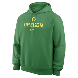 Nike Men's Oregon Ducks Apple Green Dri-FIT Primary Fleece Hoodie, Small