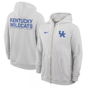 Nike Nike Men's Kentucky Wildcats Photon Dust Dri-FIT Sideline Full-Zip Hoodie, Large, White - $120.00 at DICK'S Sporting Goods