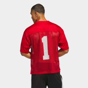 adidas Men's Texas Tech Red Raiders Team Power Red Tailgate Jersey, Medium