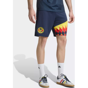 adidas Adult Club America Navy 2026 Shorts, Men's, Small, Blue