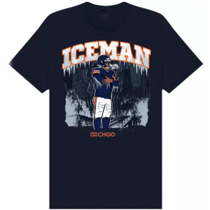Allcity ALLCITY Adult Chicago Caleb Williams Iceman T-Shirt, Men's, XL, Blue - $34.99 at DICK'S Sporting Goods