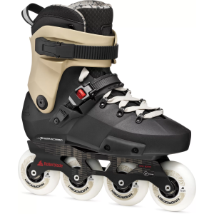 Rollerblade Men's Twister XT Urban Skate, Size 7/7.5, Black/Sand/Red