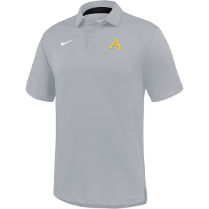 Nike Men's Army West Point Black Knights Light Smoke Gray Army West Point Polo, Small