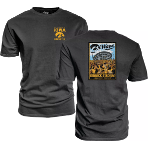 Blue 84 Blue 84 Adult Iowa Hawkeyes "The Hawkeye Wave" T-Shirt, Men's, XXL, Gray - $44.99 at DICK'S Sporting Goods
