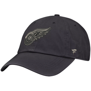 NHL Men's Detroit Red Wings Grey Road Unstructured Adjustable Hat, Gray