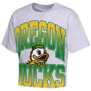 NCAA Youth Oregon Ducks Grey Big Team Energy T-Shirt, Medium, Gray