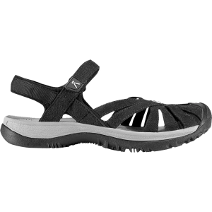 KEEN Women's Rose Sandals, Size 6, Black/Neutral Grey