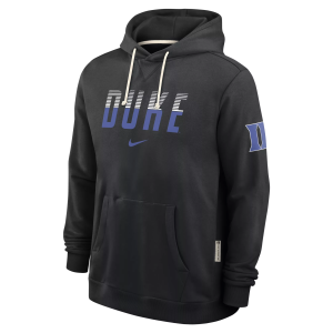 Nike Men's Duke Blue Devils Black Standard Issue Hoodie, Small