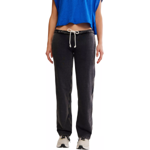 FP Movement Women's Down Low Track Pants, Medium, Black Combo