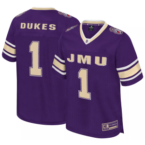 Colosseum Men's James Madison Dukes Purple All Day Jersey, Medium