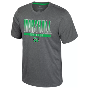 Colosseum Colosseum Men's Marshall Thundering Herd Heather Charcoal Maitre D T-Shirt, Small, Gray - $29.99 at DICK'S Sporting Goods