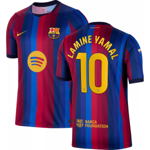 Nike Adult FC Barcelona Lamine Yamal 2026 Home Authentic Jersey, Men's, Small, Blue