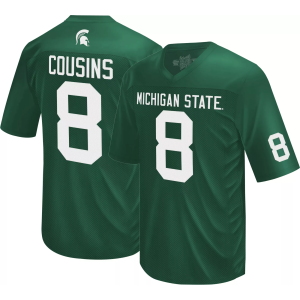 Retro Brand Retro Brand Men's Michigan State Spartans Green Kirk Cousins #8 Replica Jersey, Large - $119.99 at DICK'S Sporting Goods