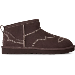 UGG Men's Classic Ultra Mini Boots, Size 10, Burnt Cedar