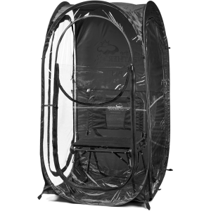 WeatherPod by Under the Weather MyPod 1-Person Pop-Up Tent, Black