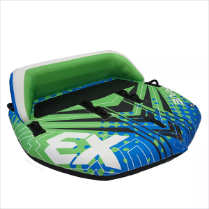 Rave Sports X3 Boat Towable Tube, Blue Green