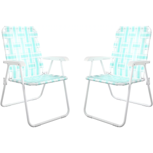Novogratz Novogratz Priscilla Folding Web Chair 2-Pack, Aqua Haze - $119.99 at DICK'S Sporting Goods