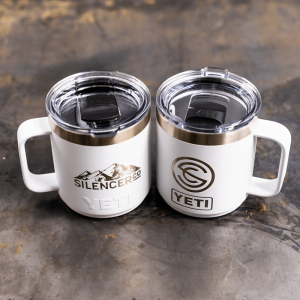 Silencerco YETI MOUNTAIN MUG - 10 oz. White - $39.00 at SilencerCo
