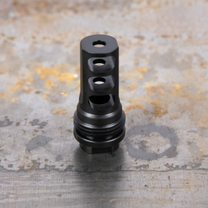 Silencerco ASR MUZZLE BRAKE - 3/4 x 24 6.5MM - $94.00 at SilencerCo