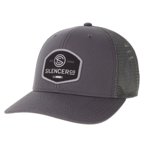 Silencerco Silver Snapback Hat - $29.00 at SilencerCo