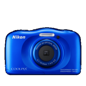 Nikon Coolpix S33 Digital Camera Blue