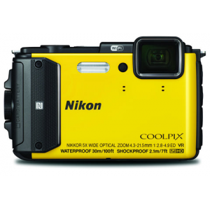 Nikon Coolpix AW130 Digital Camera Yellow