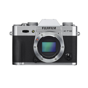 Fujifilm X-T10 Mirrorless Digital Camera Body (Silver)