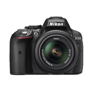 Nikon D5300 DX Digital SLR Camera w\/ 18-55mm DX VR II Lens Black