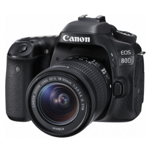 Canon EOS 80D DSLR Camera with 18-55mm IS STM Lens
