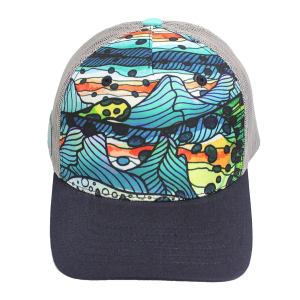 Fishewear Mt. Cutty Abstract Trucker Hat - One Color