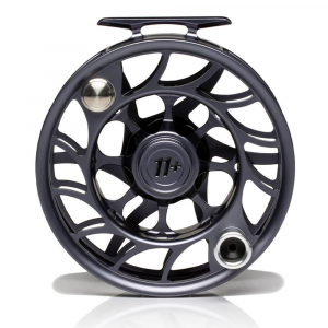 Hatch Iconic Fly Reel - 11 Plus - Grey and Black - Mid Arbor