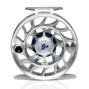 Hatch Iconic Fly Reel - 9 Plus - Clear Blue - Mid Arbor