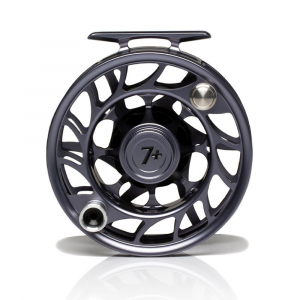 Hatch Iconic Fly Reel 7 Plus - Grey and Black - Mid Arbor