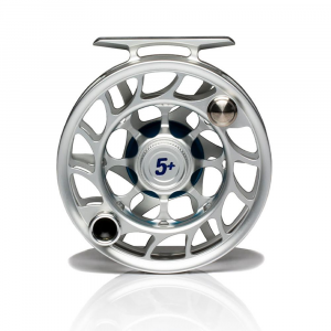 Hatch Iconic Fly Reel - 5 Plus - Clear Blue - Mid Arbor
