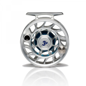 Hatch Iconic Fly Reel - 3 Plus - Clear Blue - Large Arbor