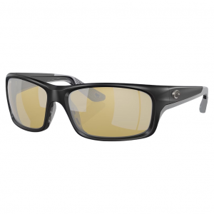 Costa Jose Pro Polarized Sunglasses - Matte Black with Sunrise Silver Mirror 580G