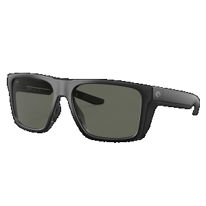 Costa Lido Sunglasses - Polarized - Matte Black with Grey 580G